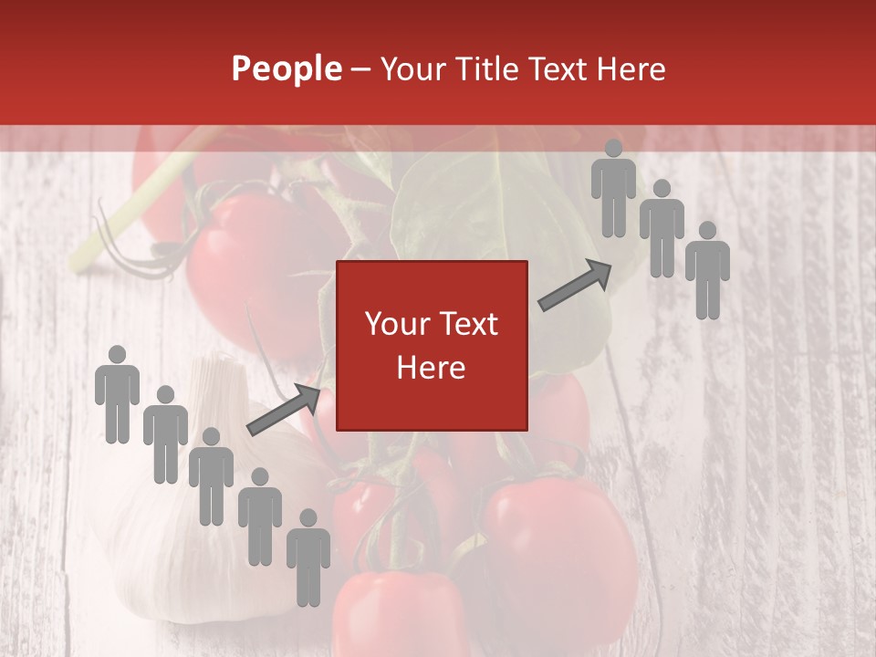 Ripe Vegetable Diet PowerPoint Template