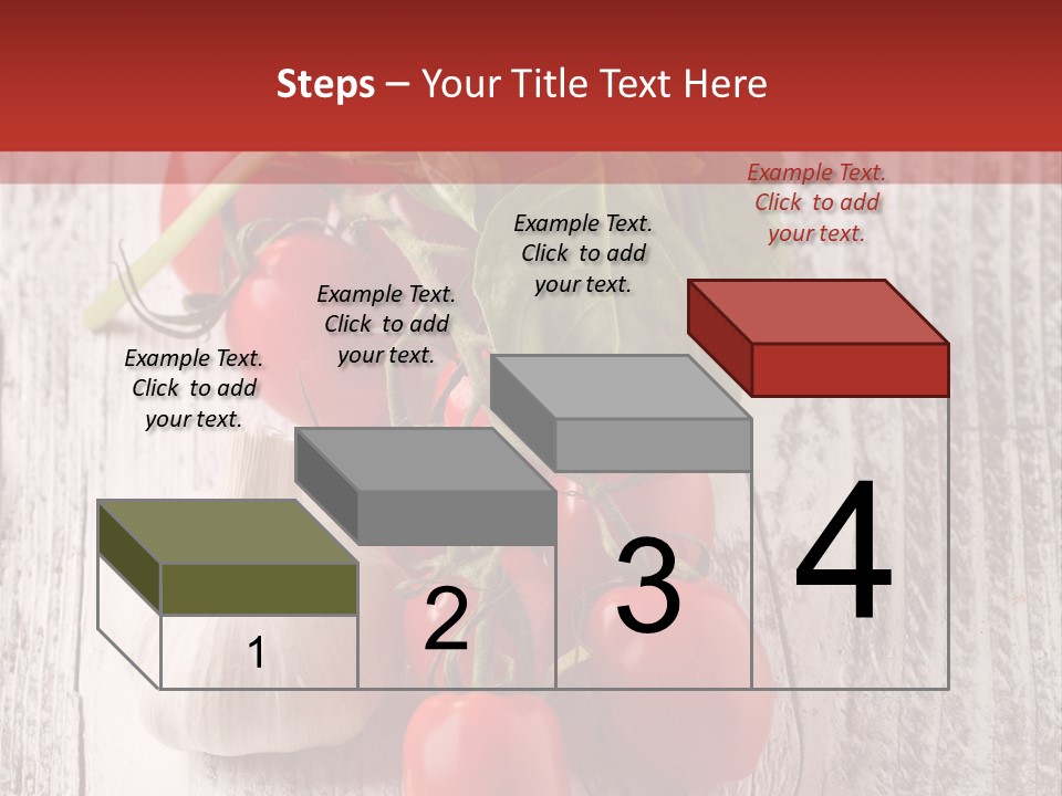 Ripe Vegetable Diet PowerPoint Template