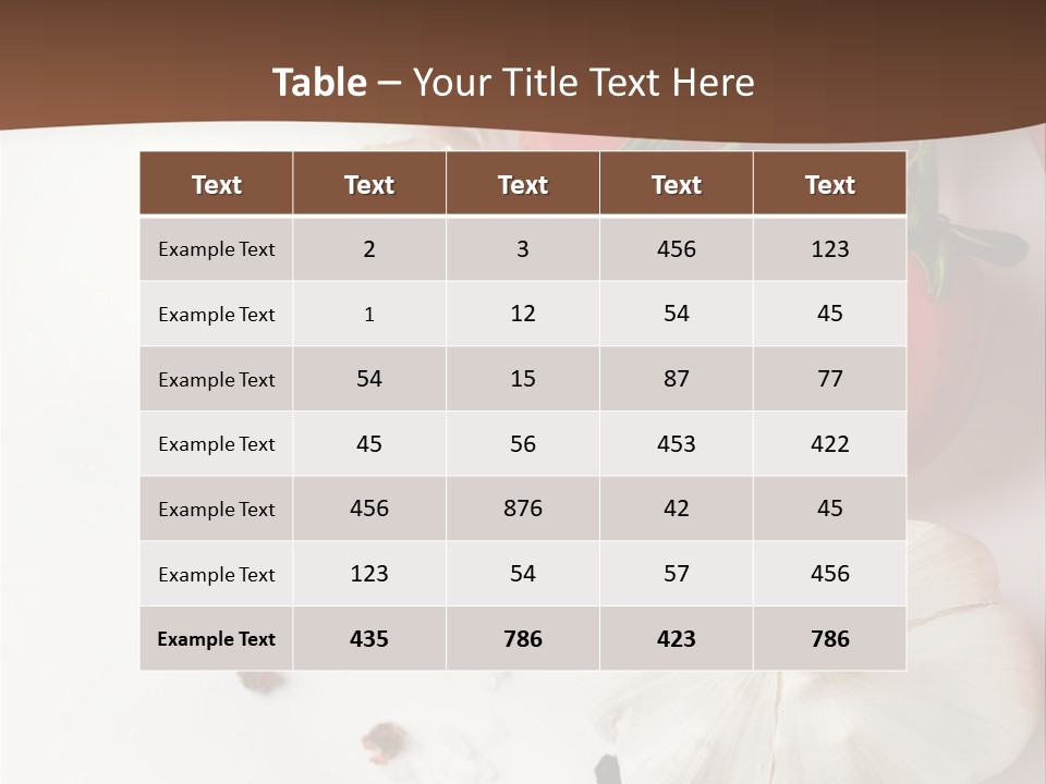 Bunch Natural Nobody PowerPoint Template