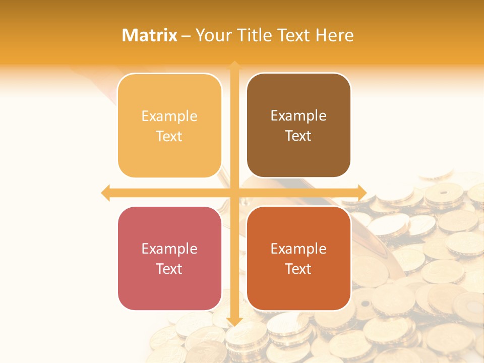 Luxury Currency Monetary PowerPoint Template