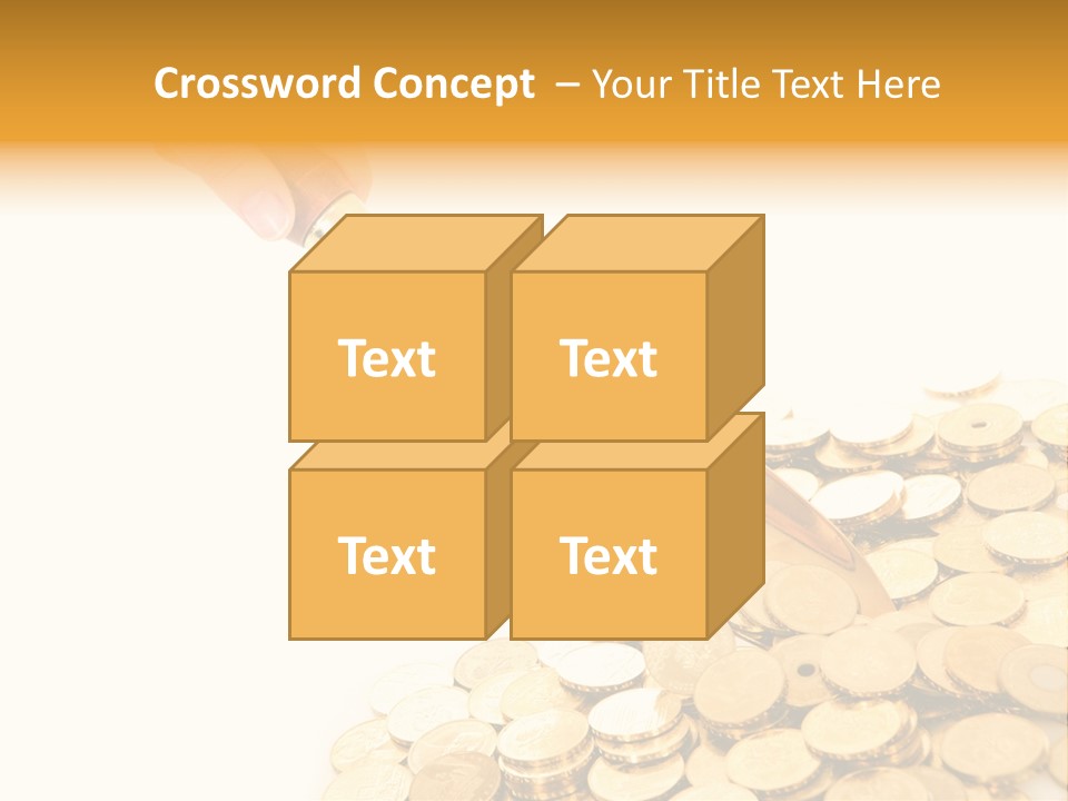 Luxury Currency Monetary PowerPoint Template