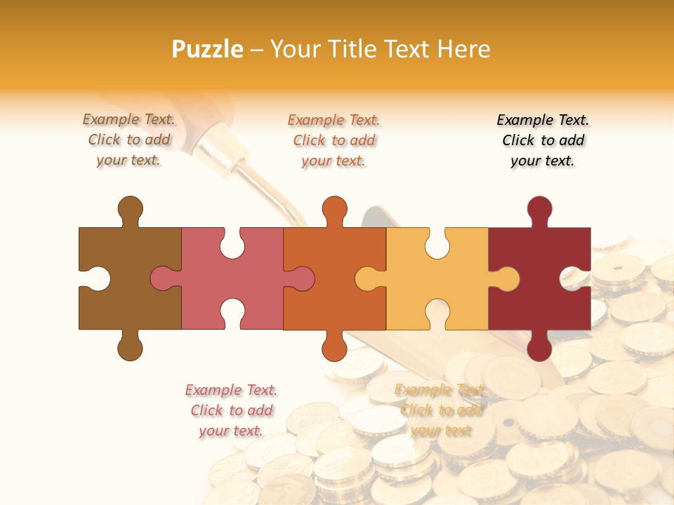 Luxury Currency Monetary PowerPoint Template