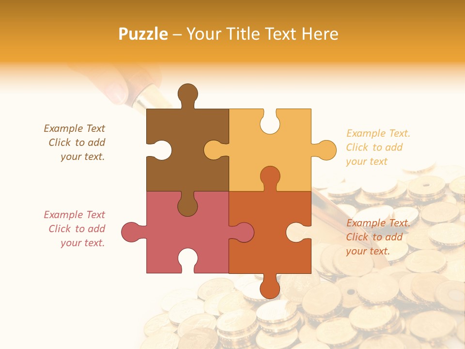 Luxury Currency Monetary PowerPoint Template