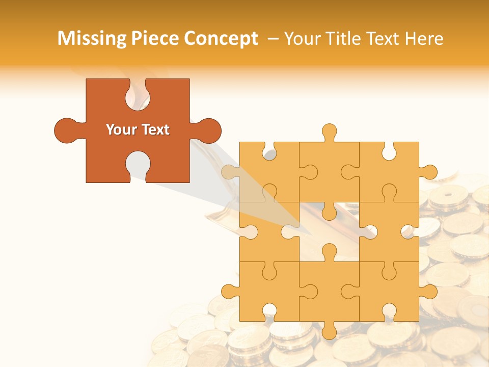 Luxury Currency Monetary PowerPoint Template