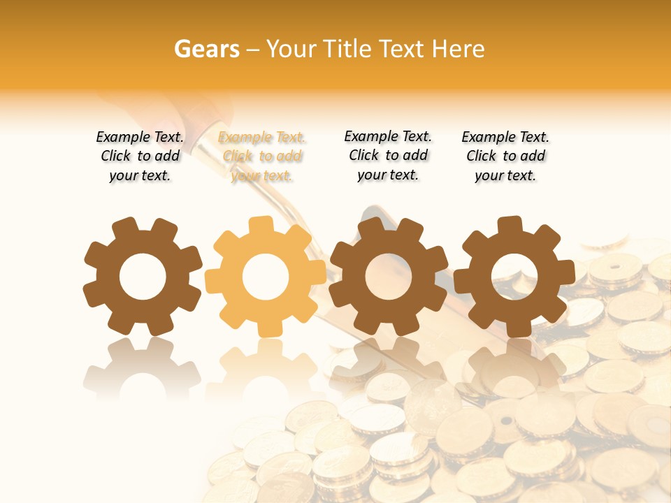 Luxury Currency Monetary PowerPoint Template