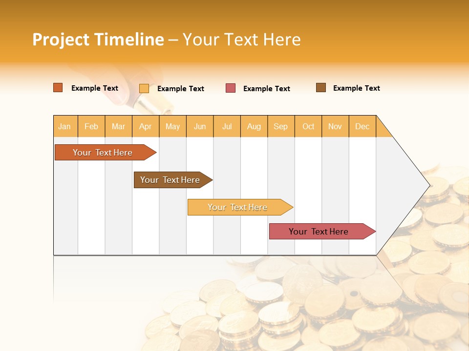 Luxury Currency Monetary PowerPoint Template