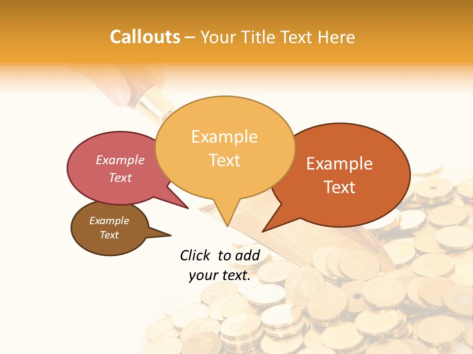 Luxury Currency Monetary PowerPoint Template