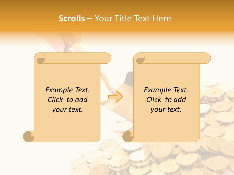Luxury Currency Monetary PowerPoint Template