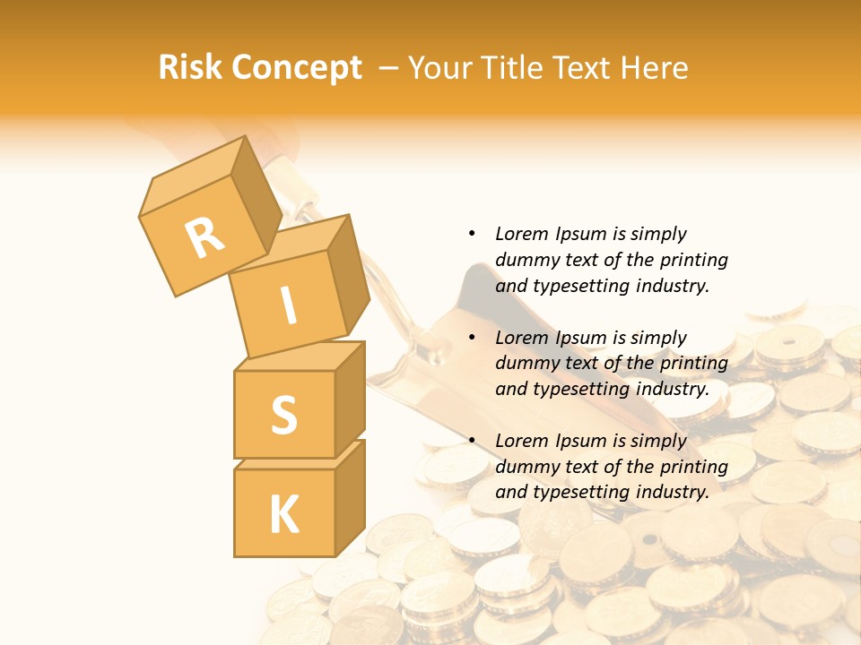 Luxury Currency Monetary PowerPoint Template