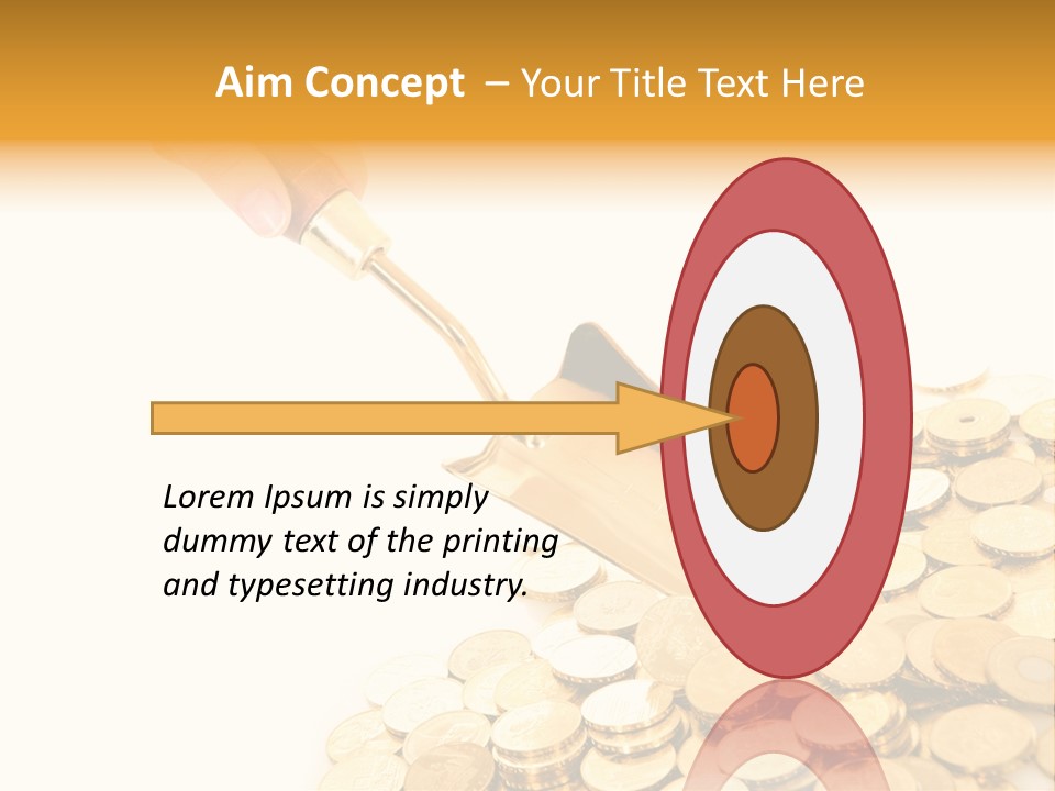 Luxury Currency Monetary PowerPoint Template