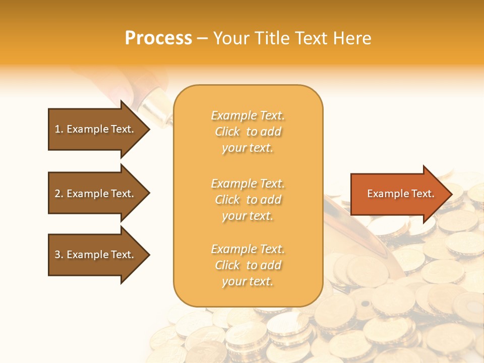 Luxury Currency Monetary PowerPoint Template