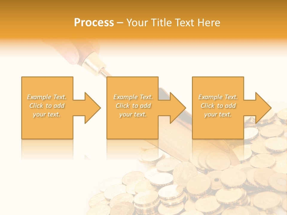 Luxury Currency Monetary PowerPoint Template