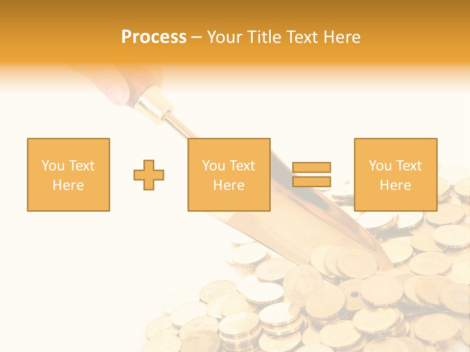 Luxury Currency Monetary PowerPoint Template