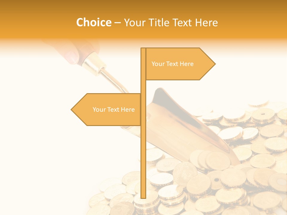 Luxury Currency Monetary PowerPoint Template