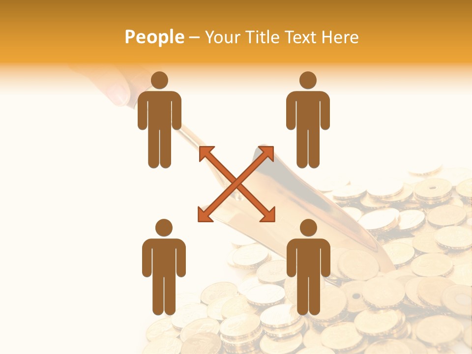 Luxury Currency Monetary PowerPoint Template