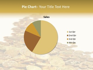 Savings Shy Cent PowerPoint Template