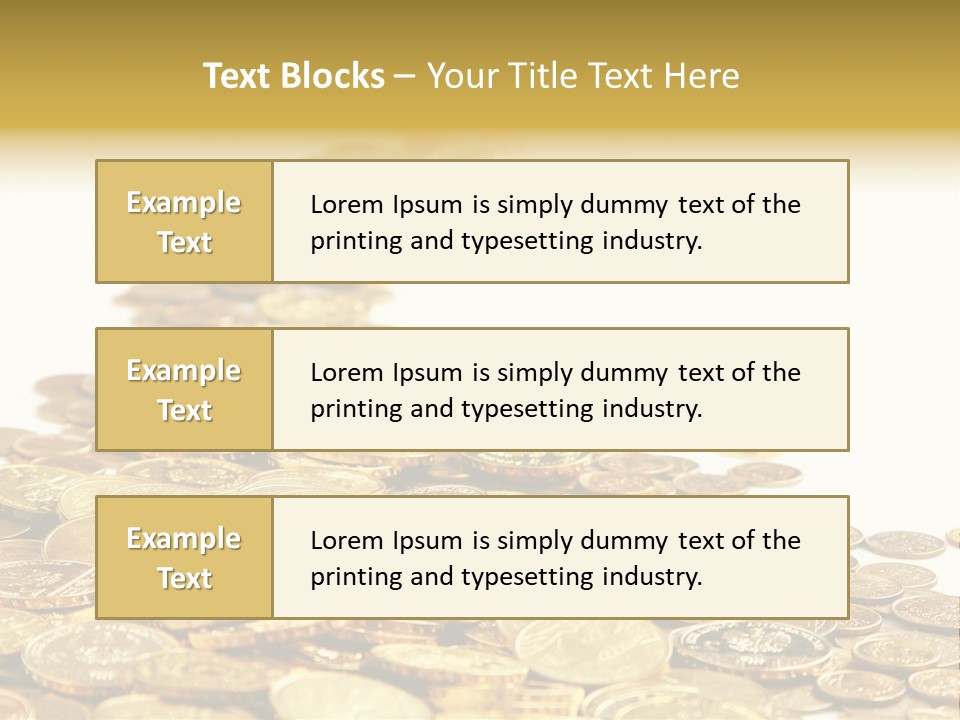 Savings Shy Cent PowerPoint Template