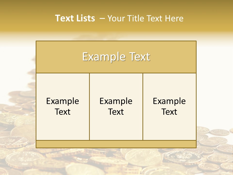 Savings Shy Cent PowerPoint Template