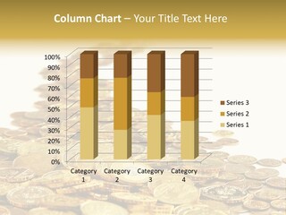 Savings Shy Cent PowerPoint Template