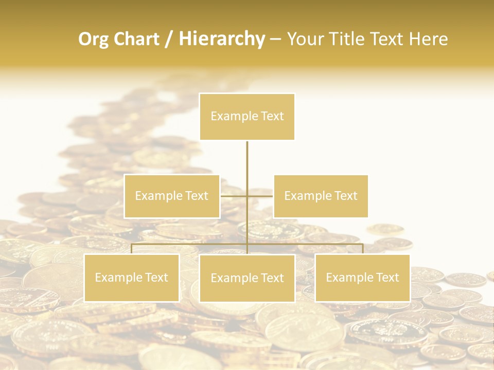 Savings Shy Cent PowerPoint Template