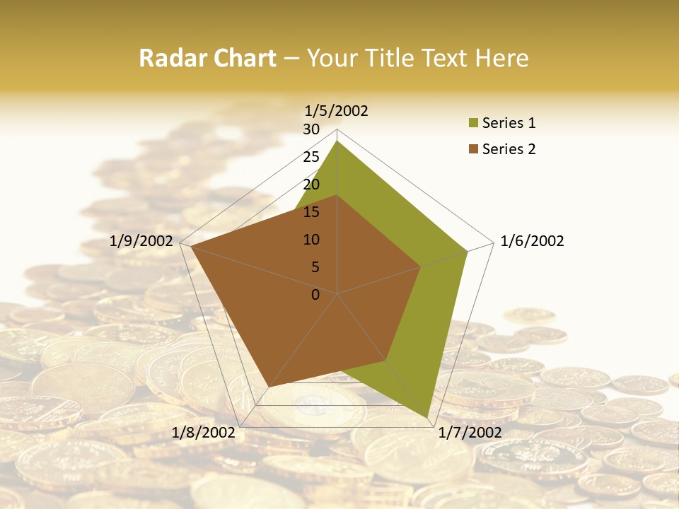 Savings Shy Cent PowerPoint Template