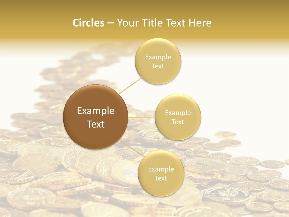 Savings Shy Cent PowerPoint Template