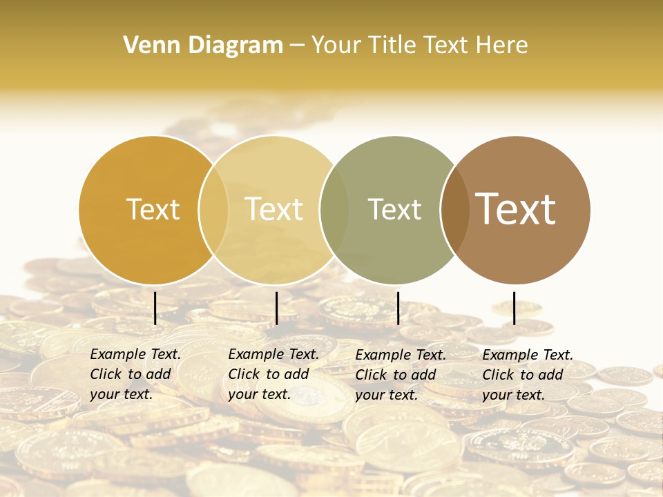 Savings Shy Cent PowerPoint Template