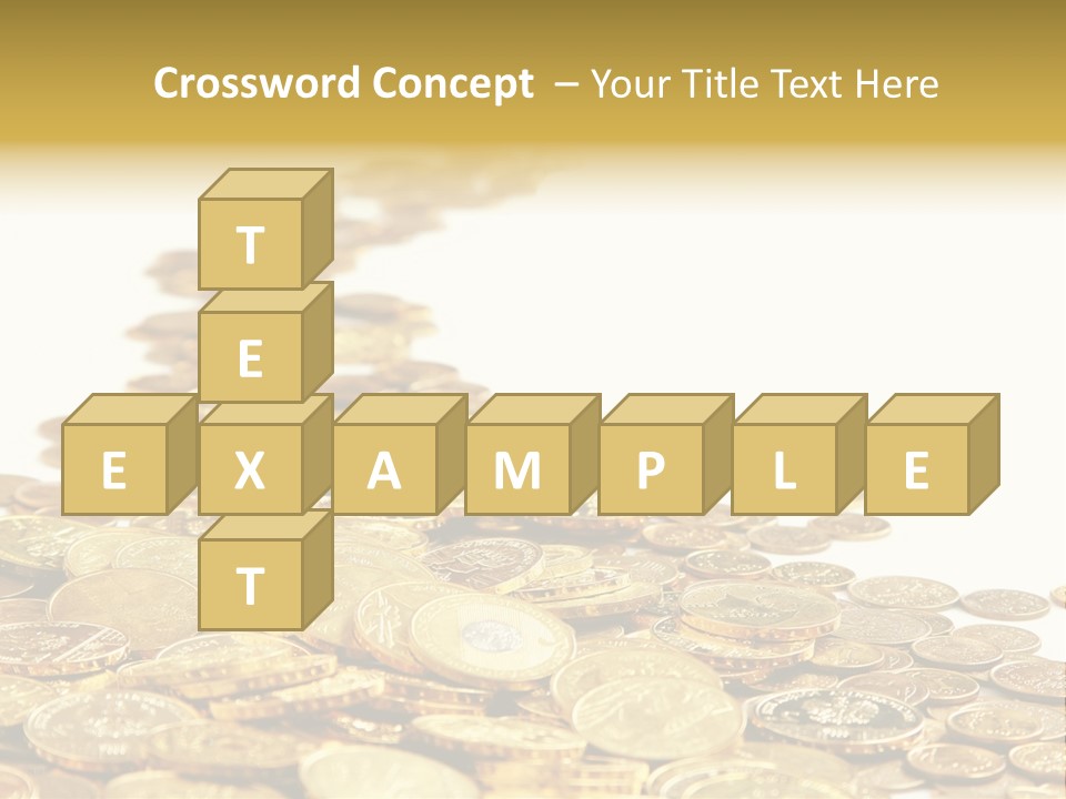 Savings Shy Cent PowerPoint Template