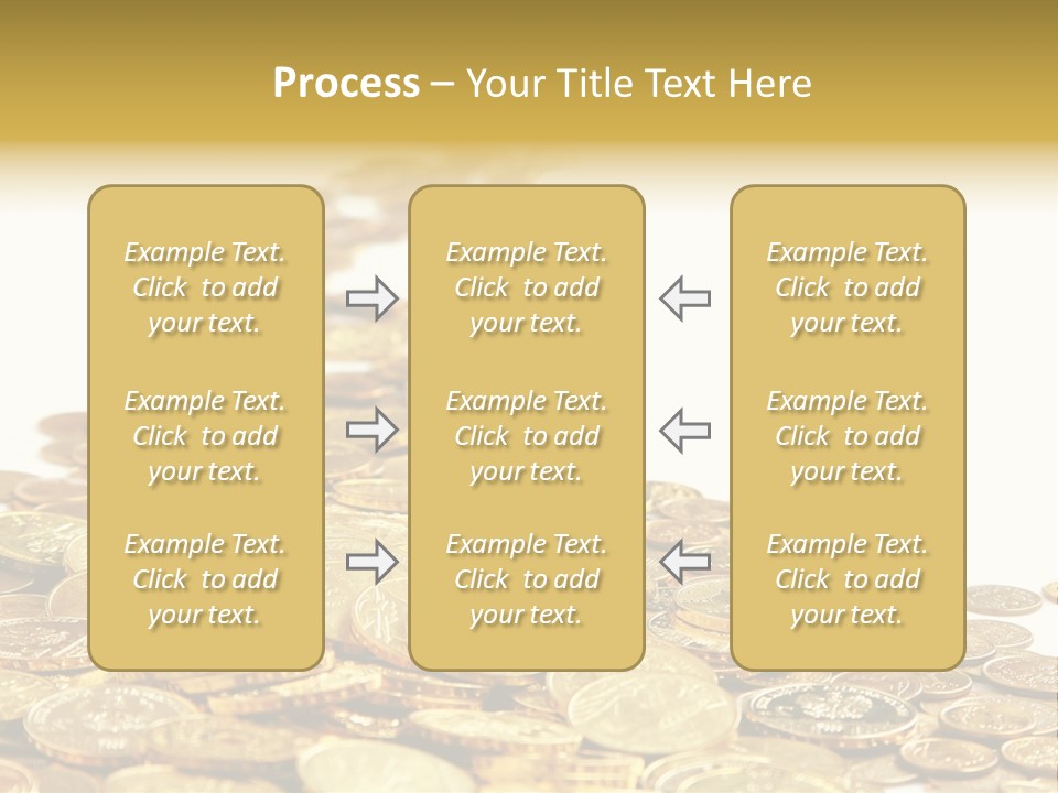 Savings Shy Cent PowerPoint Template