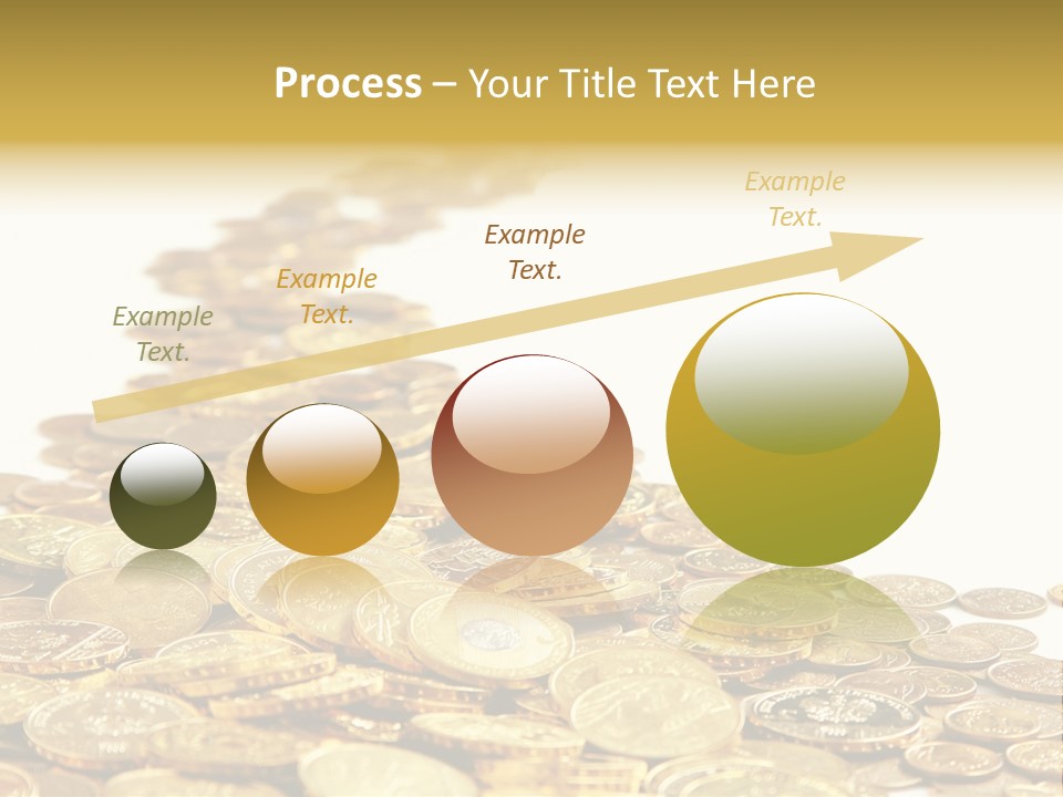 Savings Shy Cent PowerPoint Template