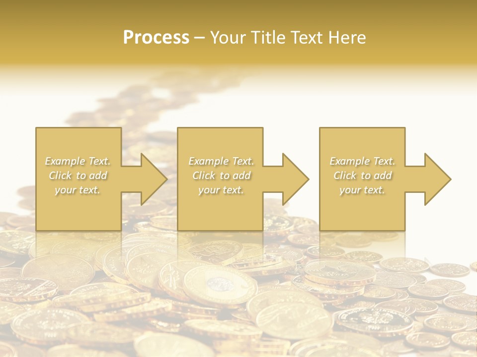 Savings Shy Cent PowerPoint Template