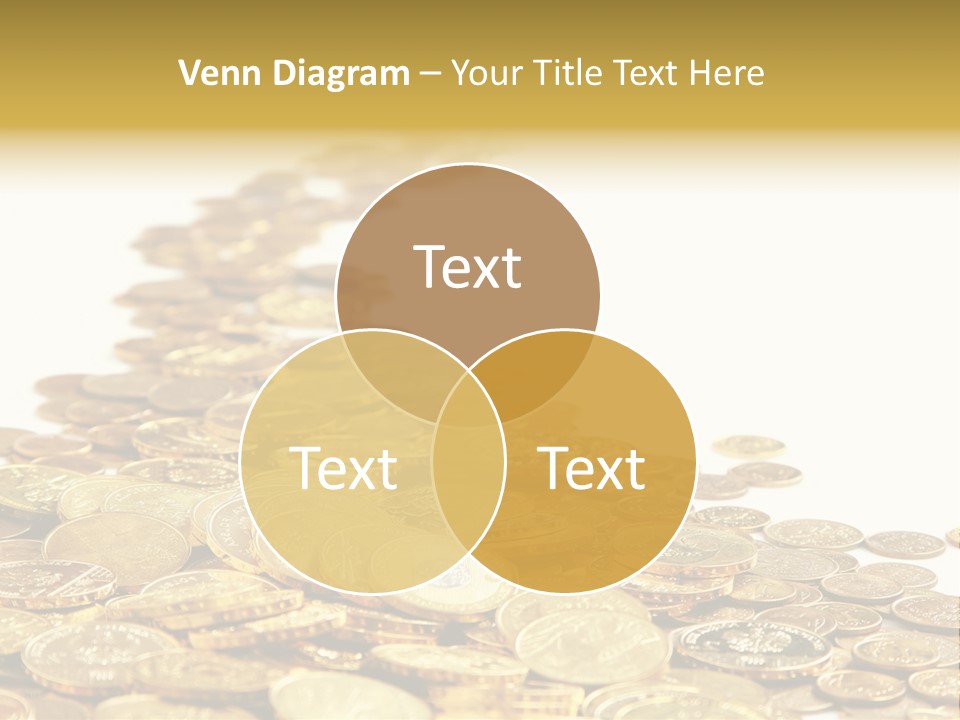 Savings Shy Cent PowerPoint Template