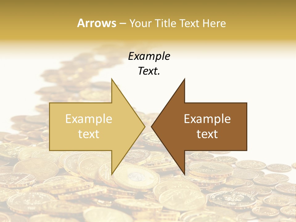 Savings Shy Cent PowerPoint Template