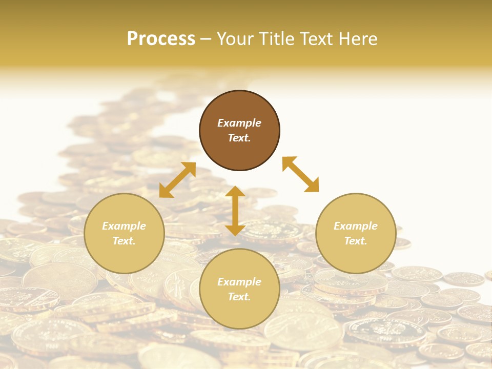 Savings Shy Cent PowerPoint Template