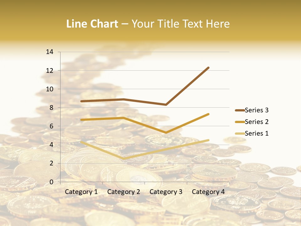 Savings Shy Cent PowerPoint Template