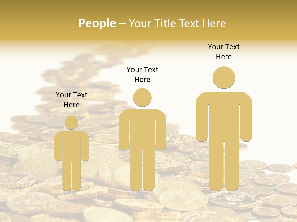 Savings Shy Cent PowerPoint Template