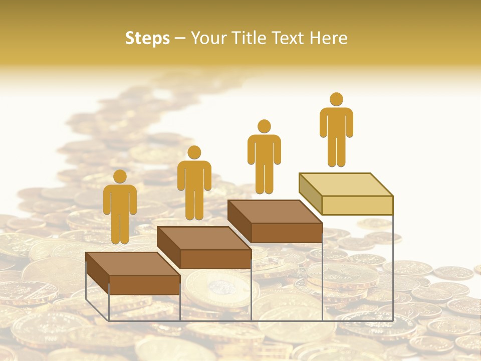 Savings Shy Cent PowerPoint Template