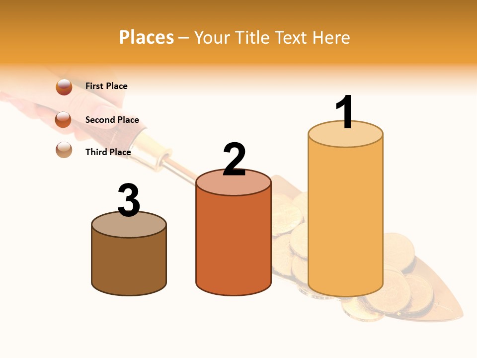 Fingers Income Concept PowerPoint Template