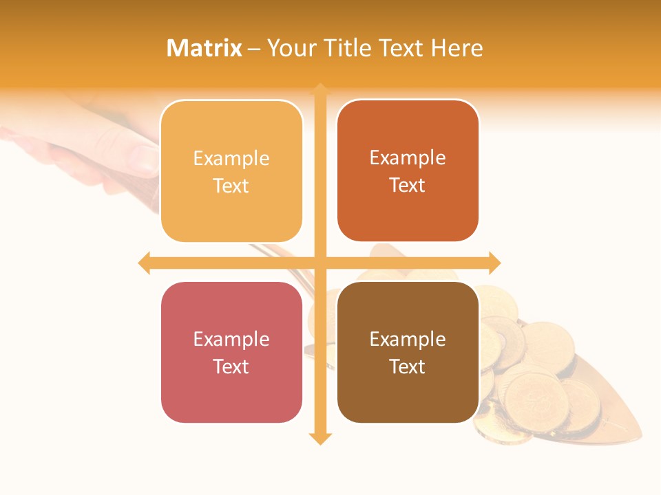 Fingers Income Concept PowerPoint Template