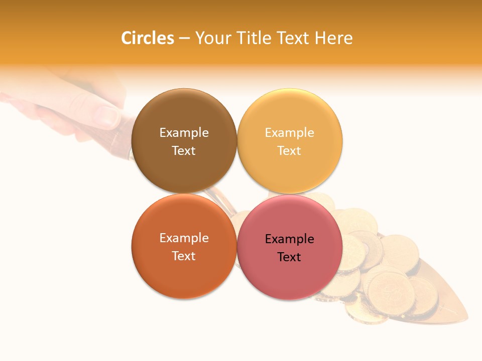 Fingers Income Concept PowerPoint Template