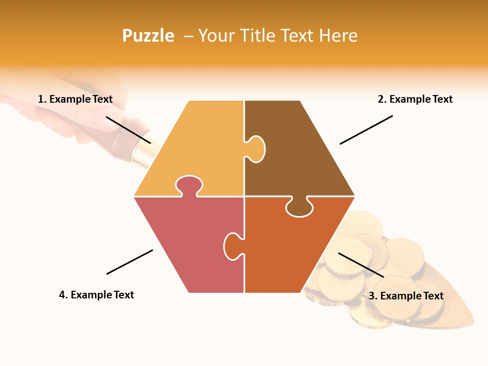 Fingers Income Concept PowerPoint Template