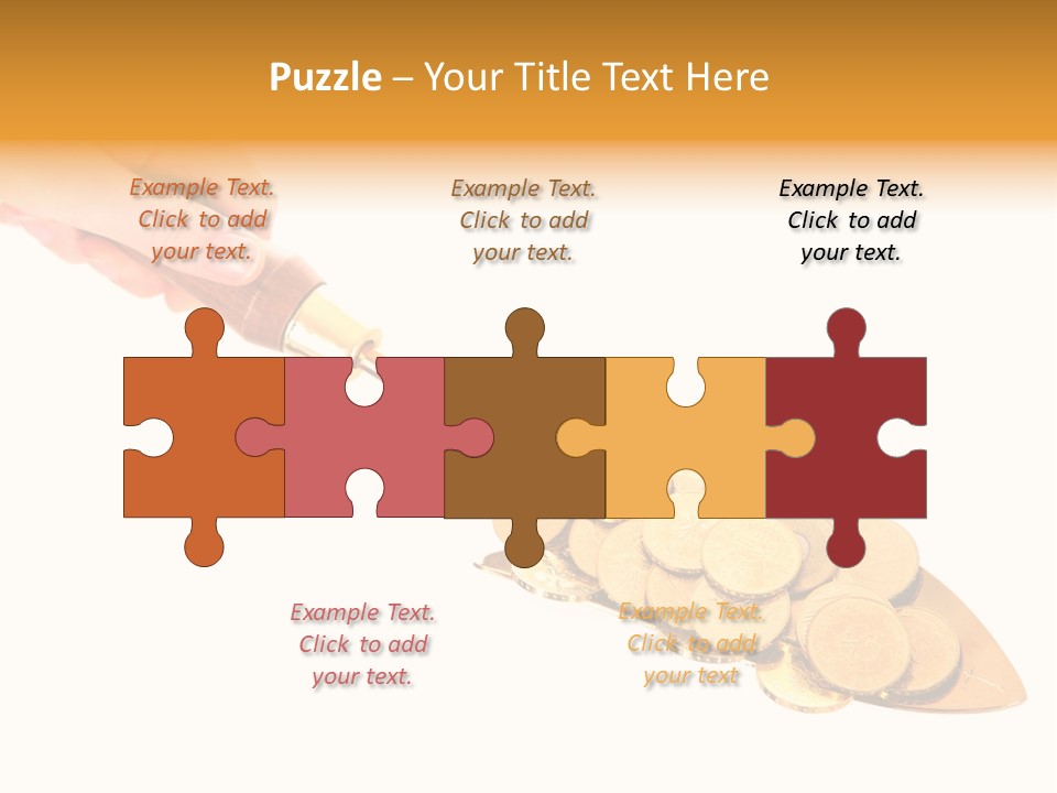 Fingers Income Concept PowerPoint Template