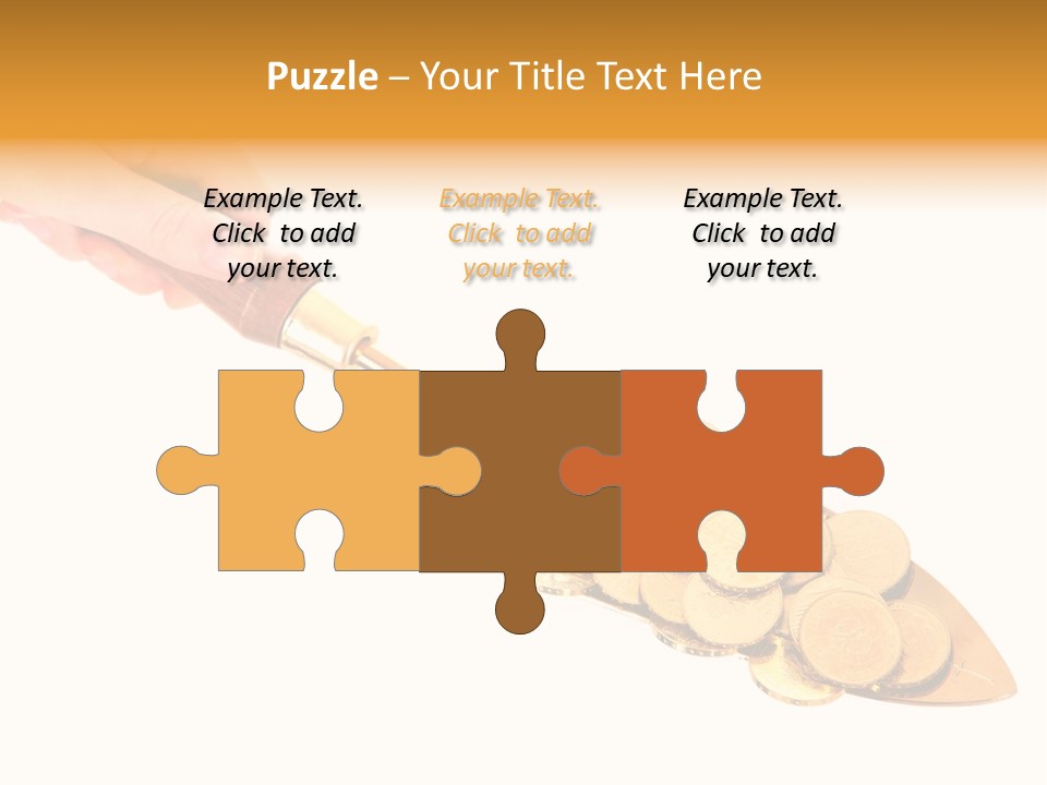 Fingers Income Concept PowerPoint Template