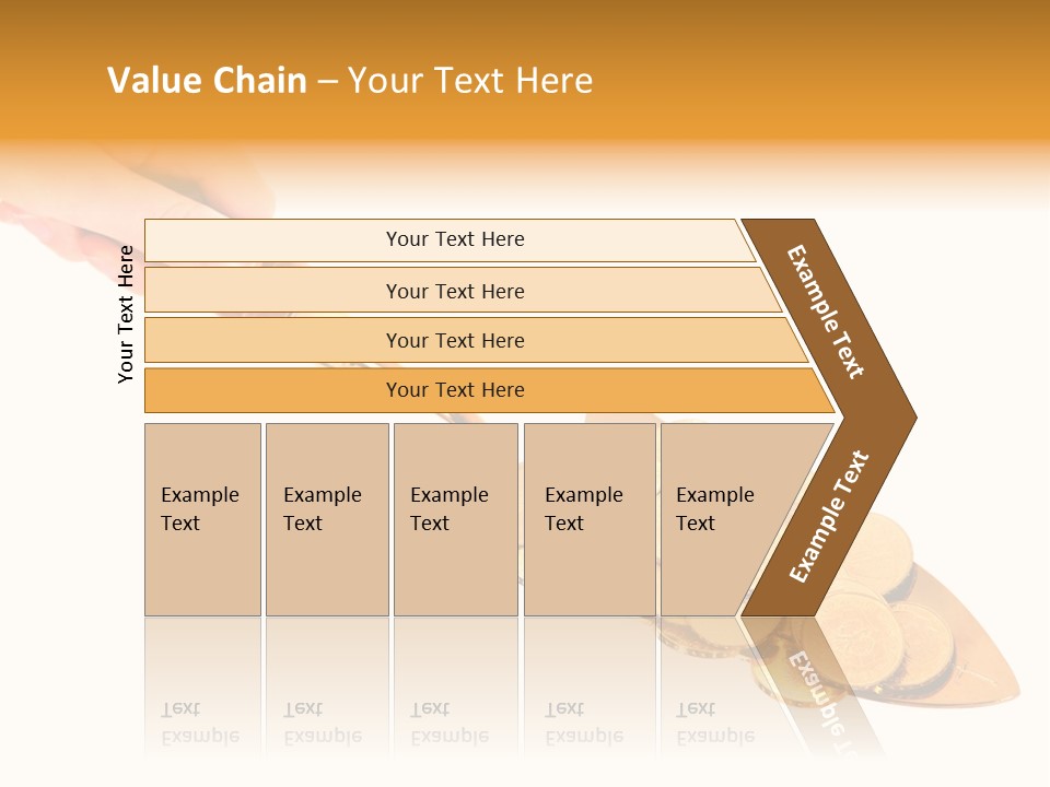 Fingers Income Concept PowerPoint Template