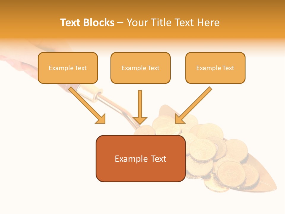 Fingers Income Concept PowerPoint Template
