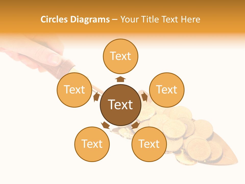 Fingers Income Concept PowerPoint Template