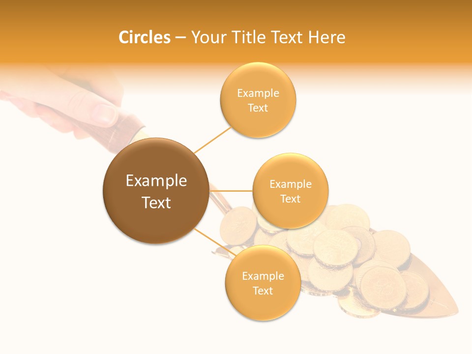Fingers Income Concept PowerPoint Template