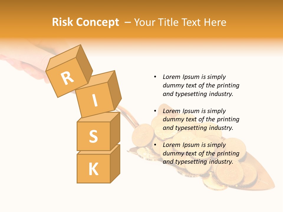 Fingers Income Concept PowerPoint Template