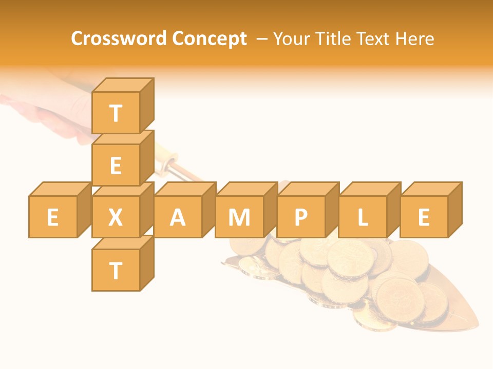 Fingers Income Concept PowerPoint Template