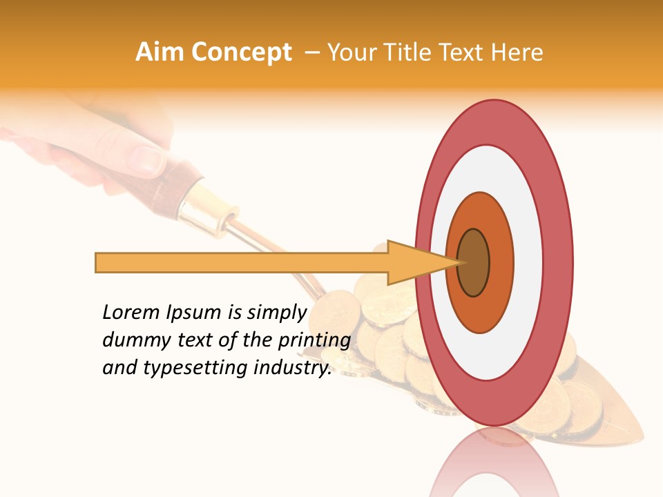 Fingers Income Concept PowerPoint Template